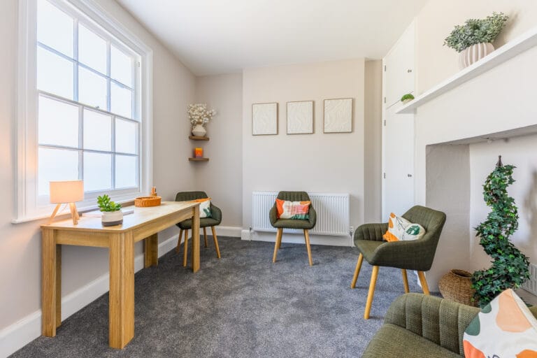 Private assessment room for ADHD and dyslexia assessments children and teenagers